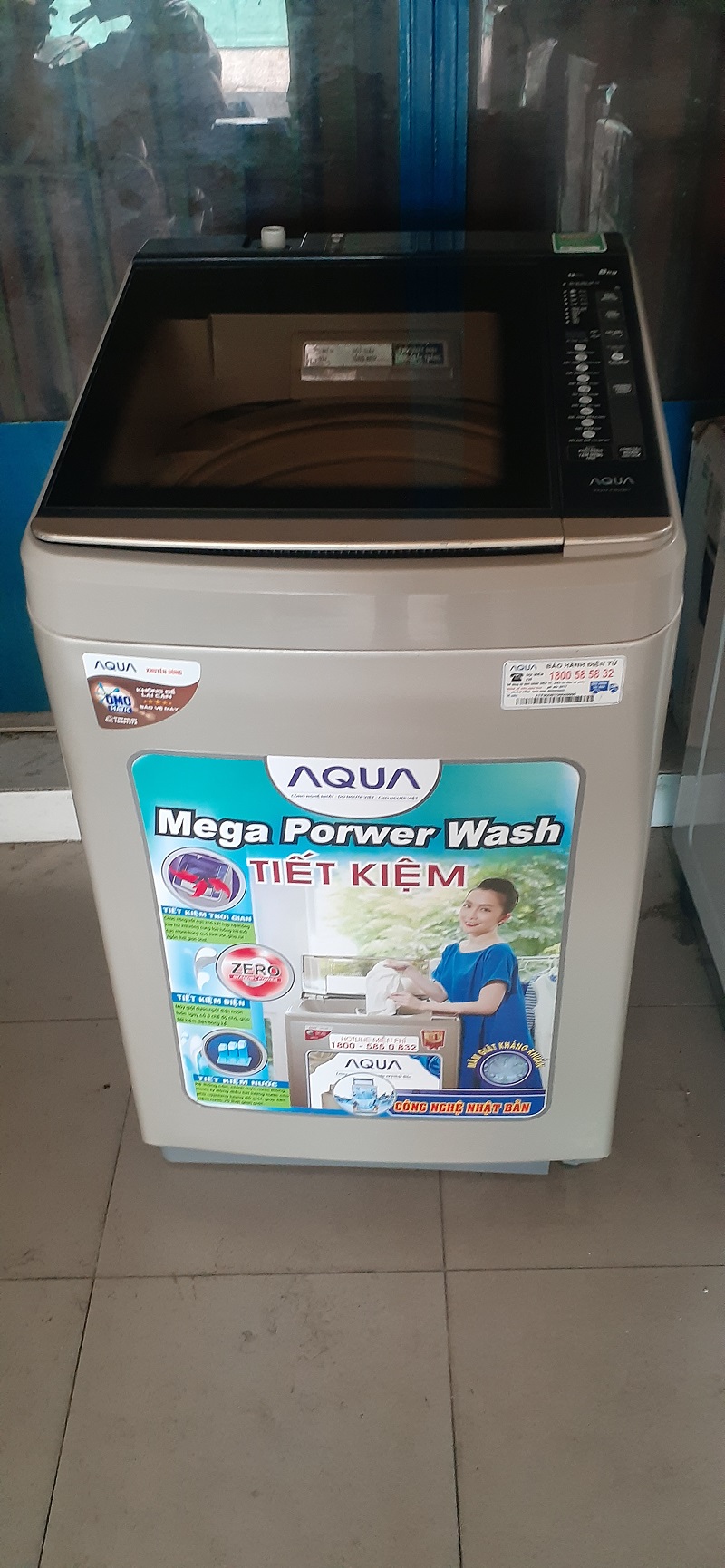 Máy giặt Aqua 8kg
