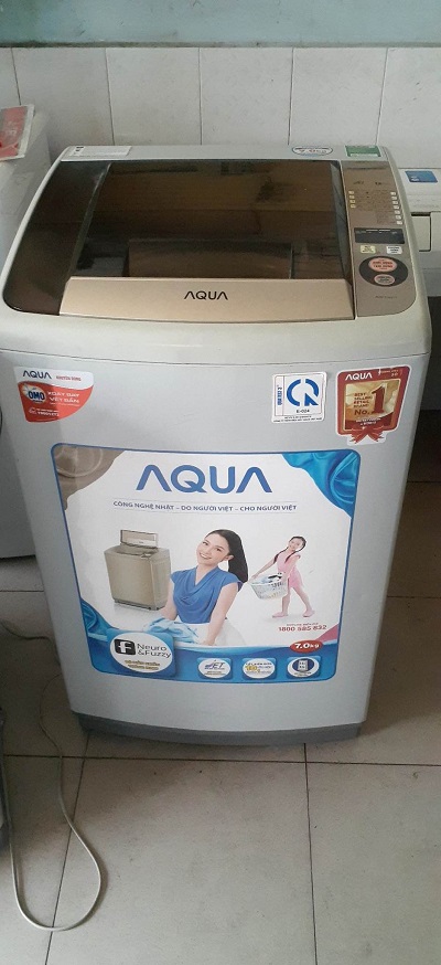 Máy giặt cũ Aqua 7kg