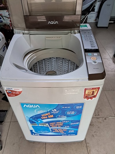 Máy giặt cũ Aqua 9kg