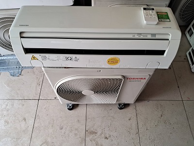 Máy lạnh cũ Toshiba inverter 1 ngựa RAS-H10HKCVG-V