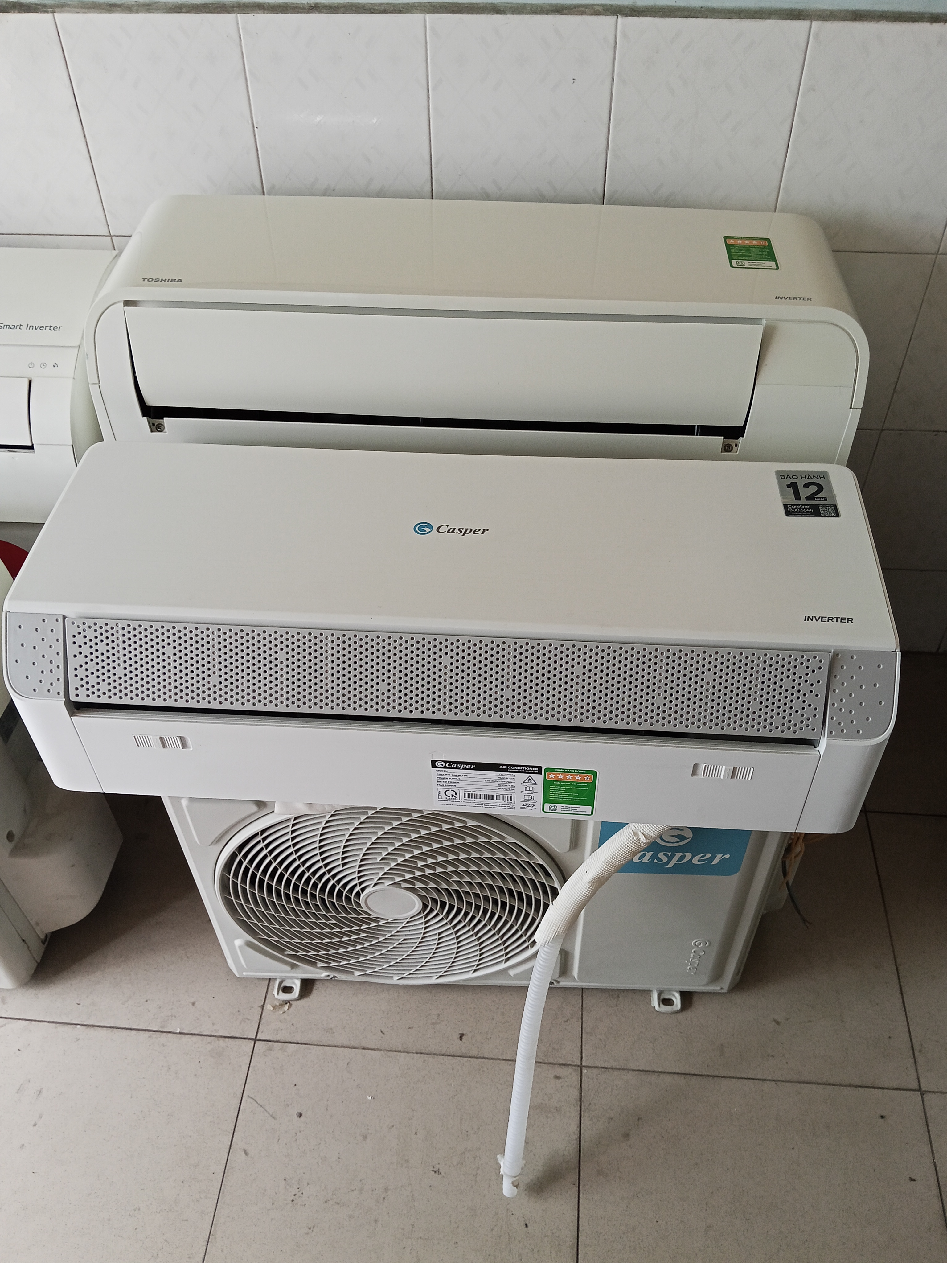 Máy lạnh casper inverter 1.5 ngựa