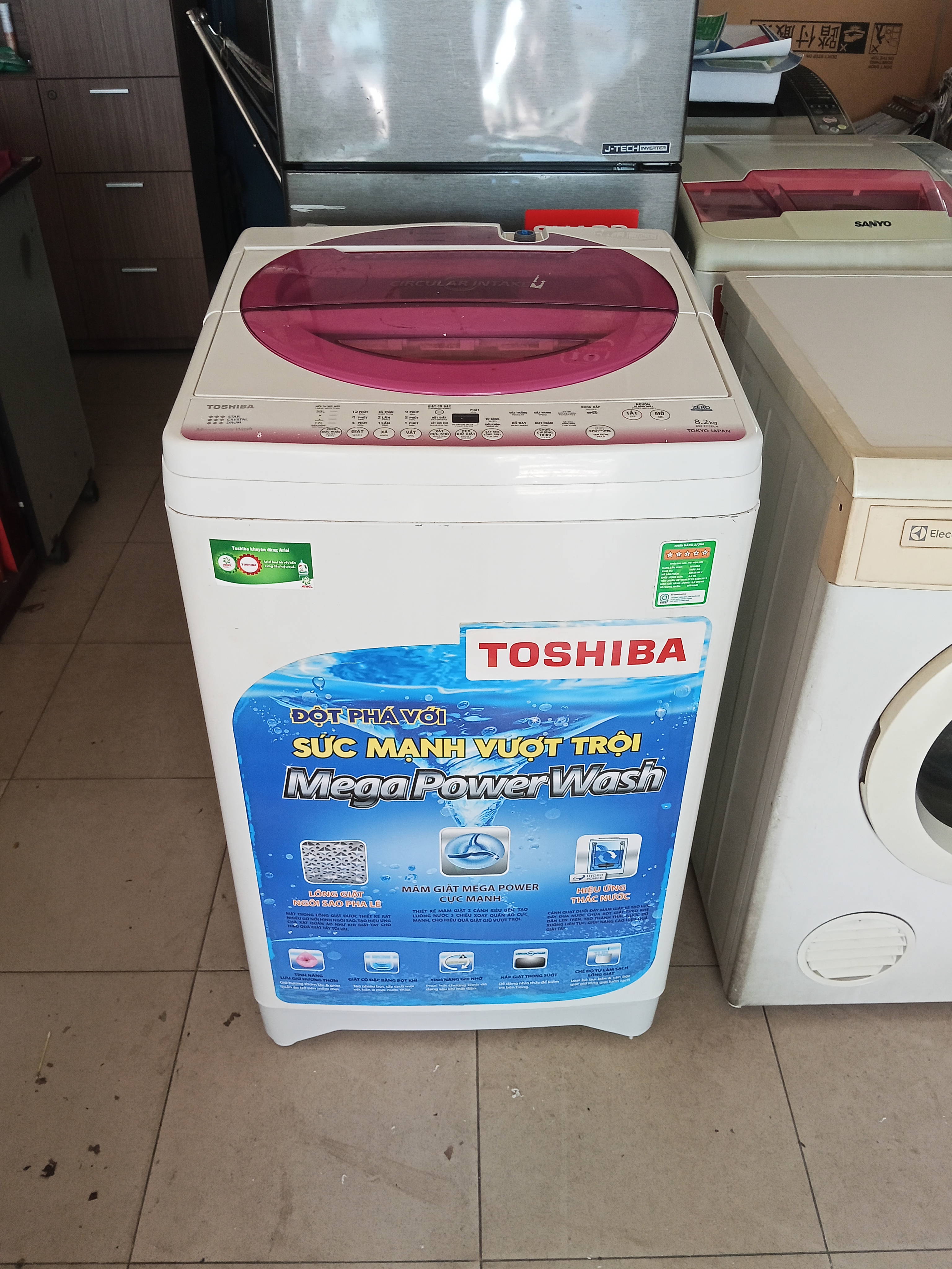 Máy giặt Toshiba 8.2kg