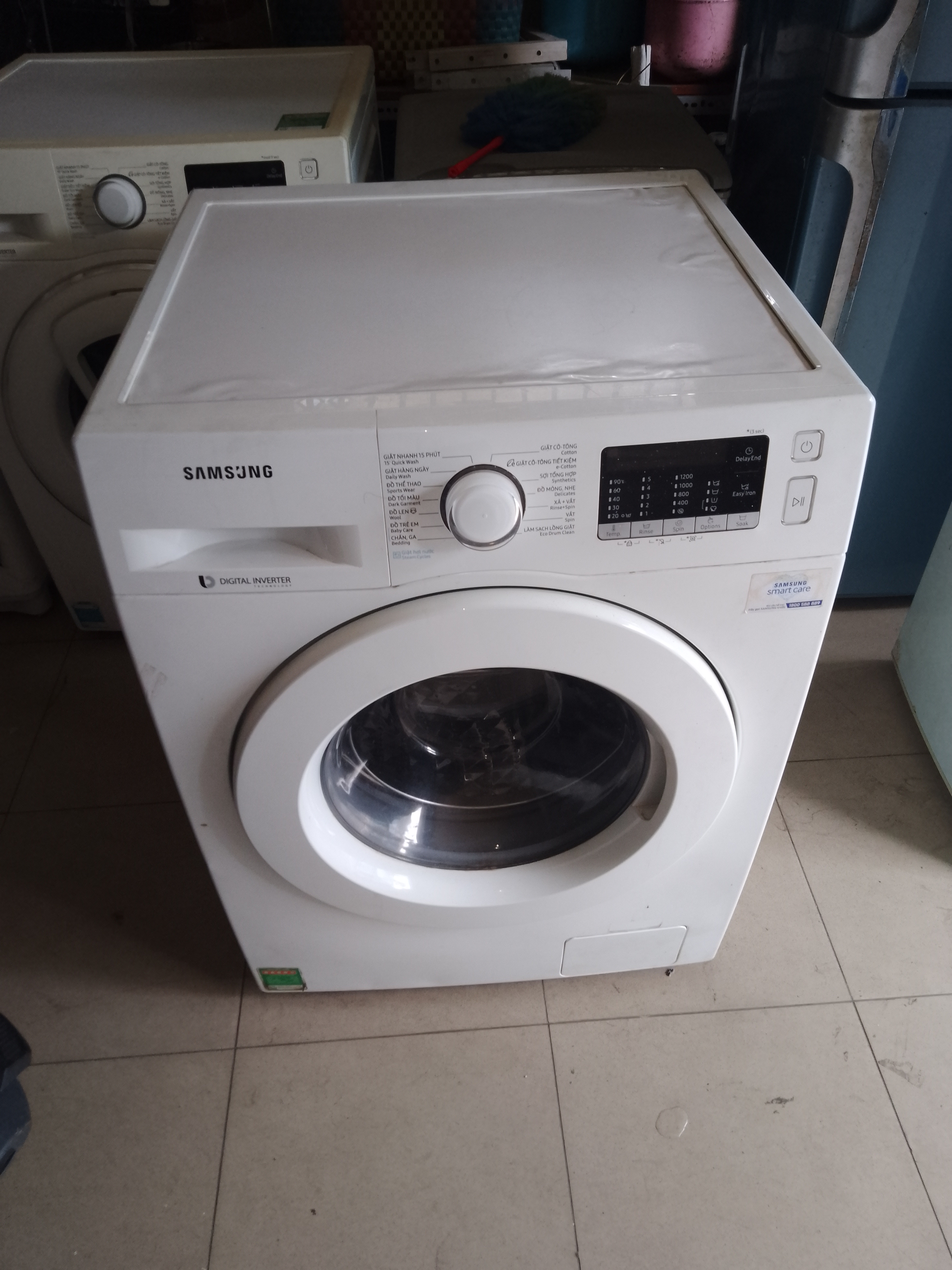 Máy giặt samsung inverter 8kg cửa trước