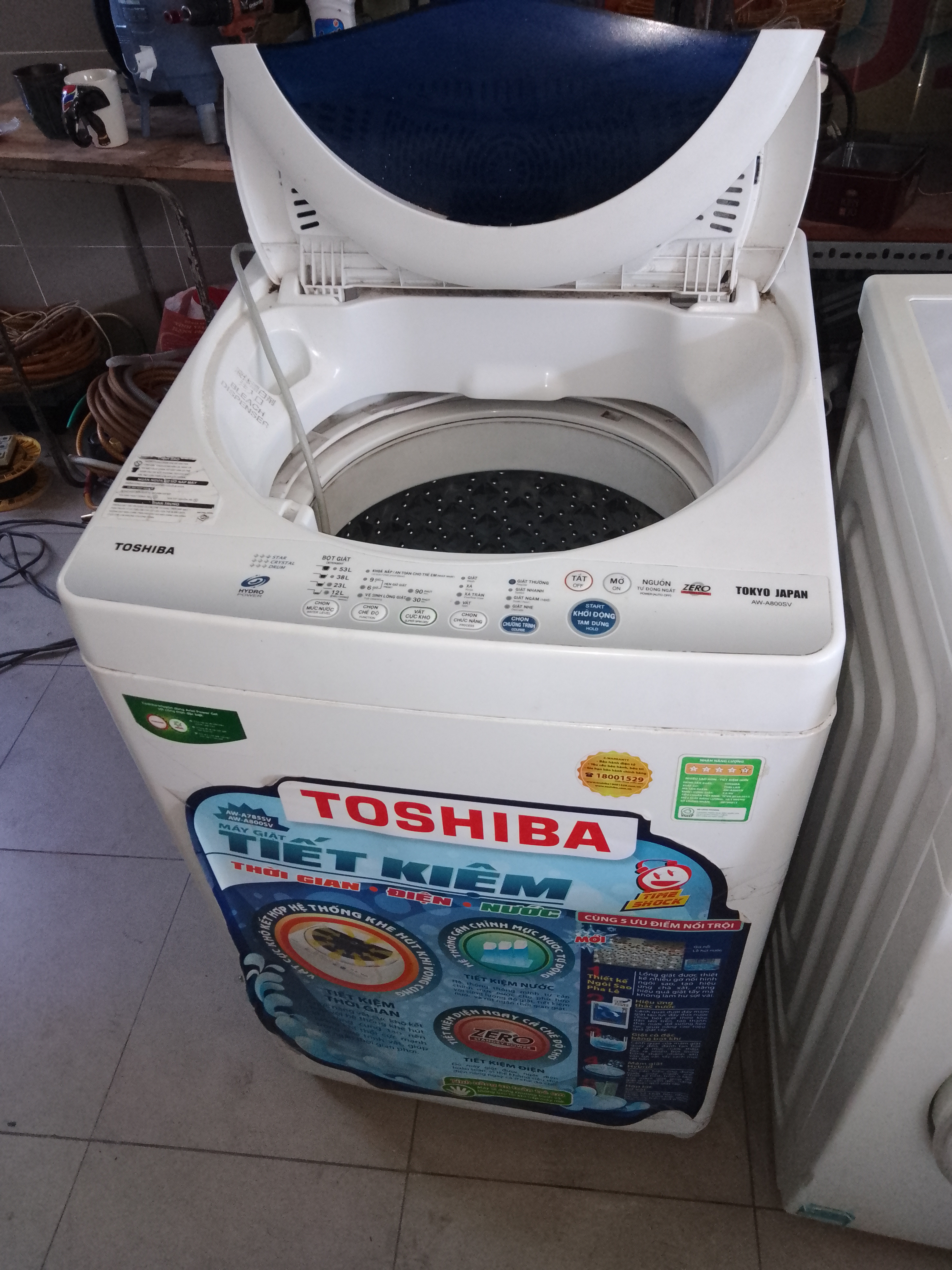 Máy giặt Toshiba 7kg A800