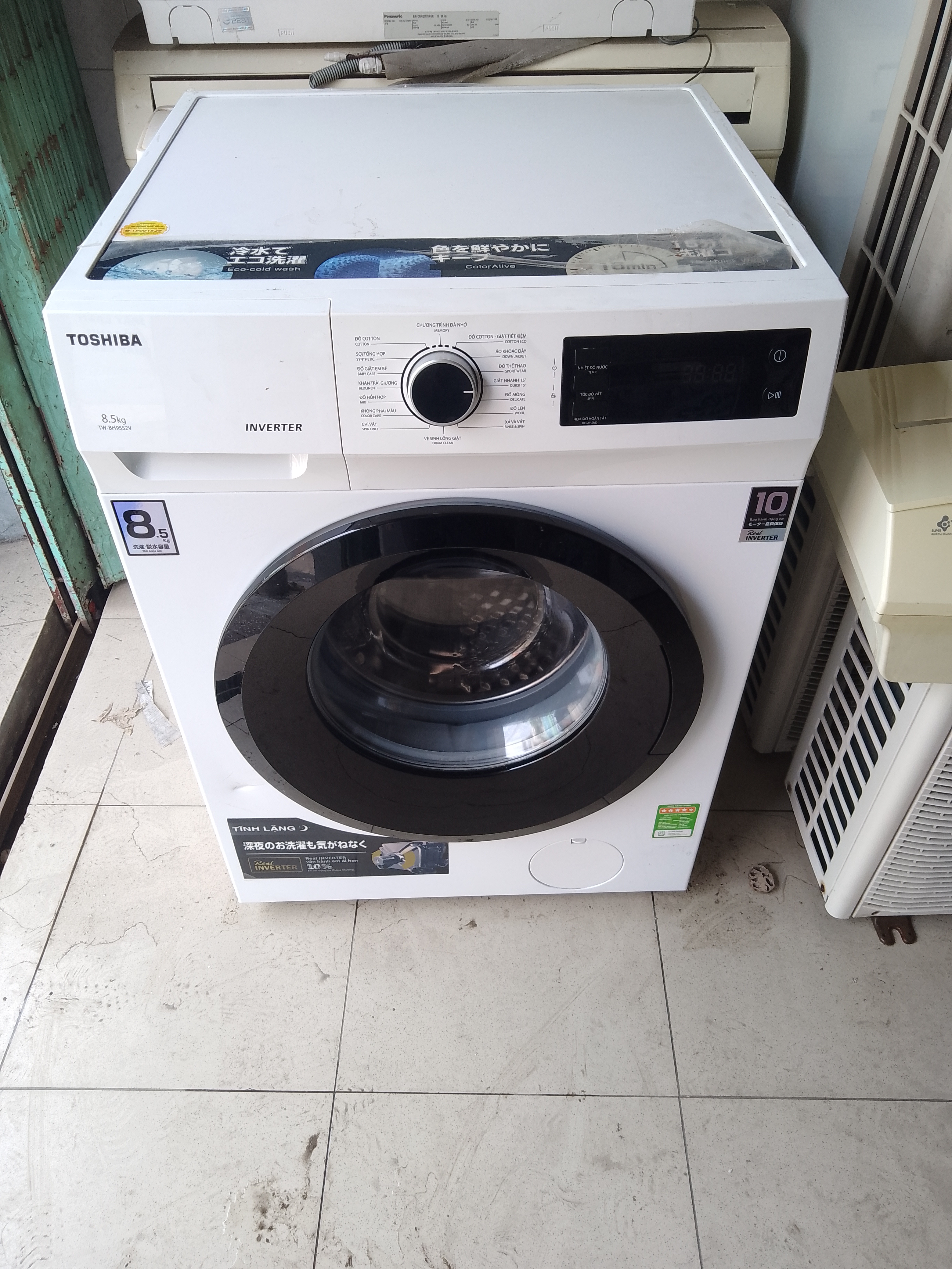 Máy giặt Toshiba inverter 8.5 kg