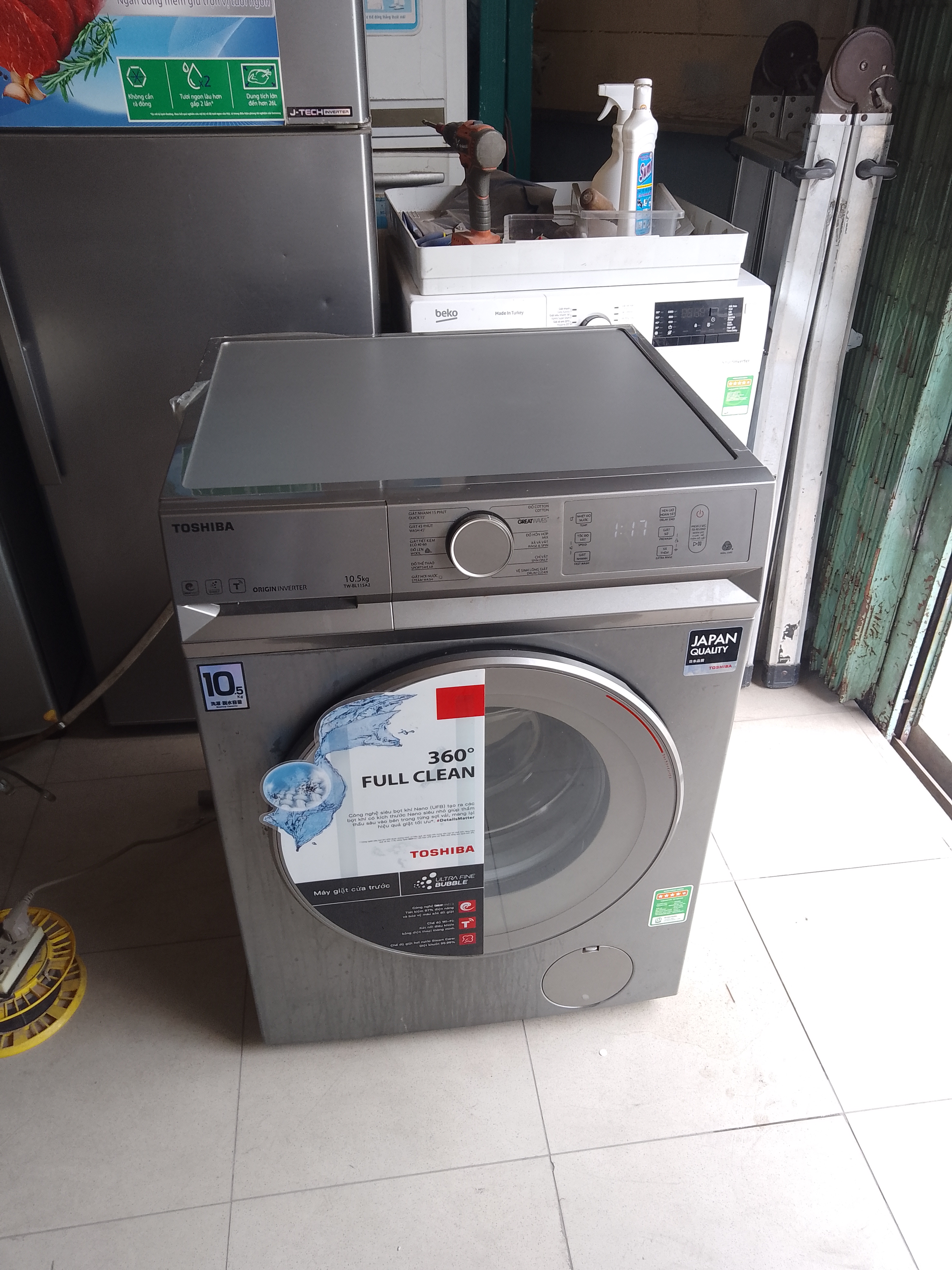 Máy giặt Toshiba inverter 10.5kg