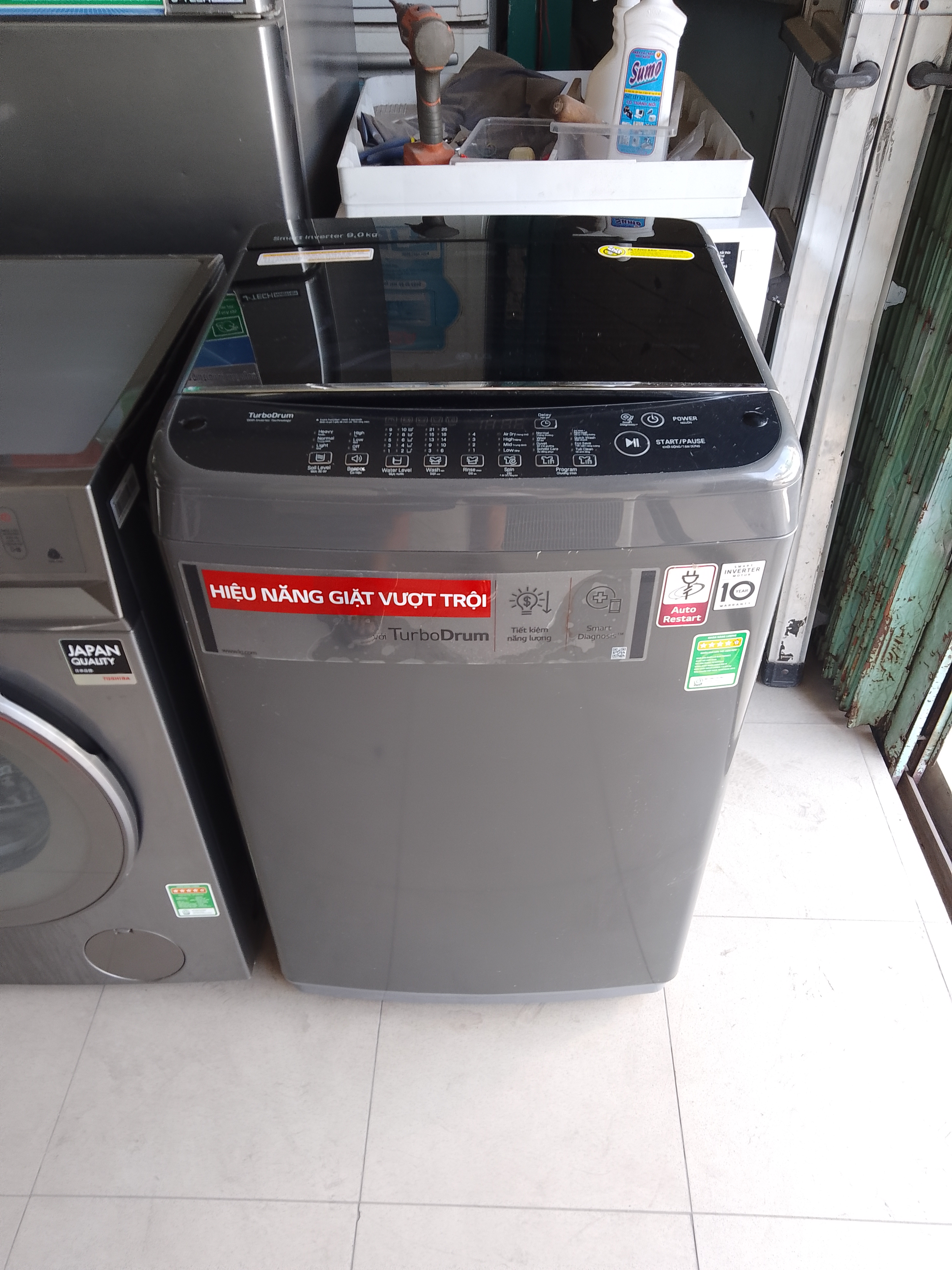 Máy giặt LG inverter 9kg