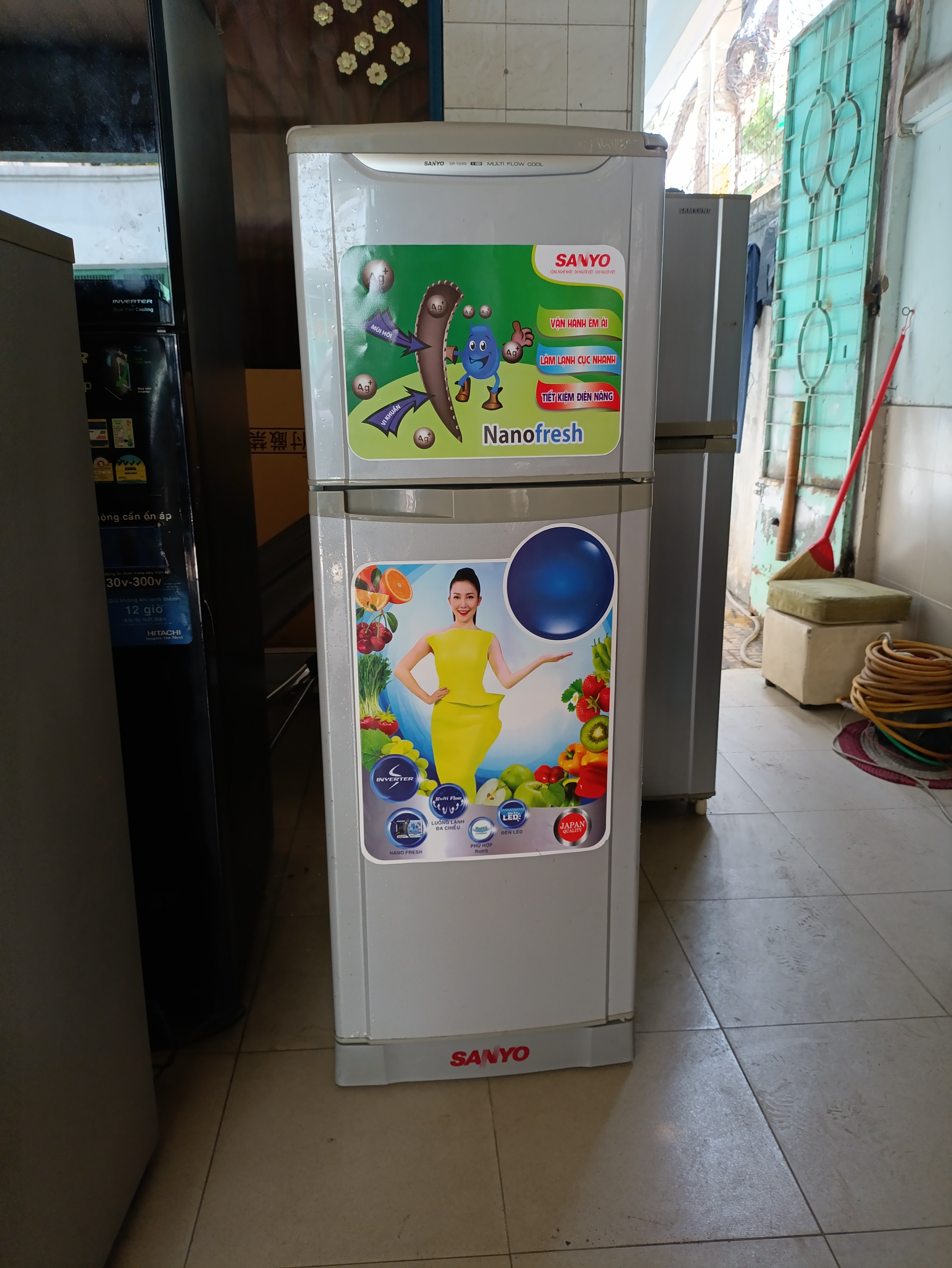 Tủ lạnh sanyo 145 lít