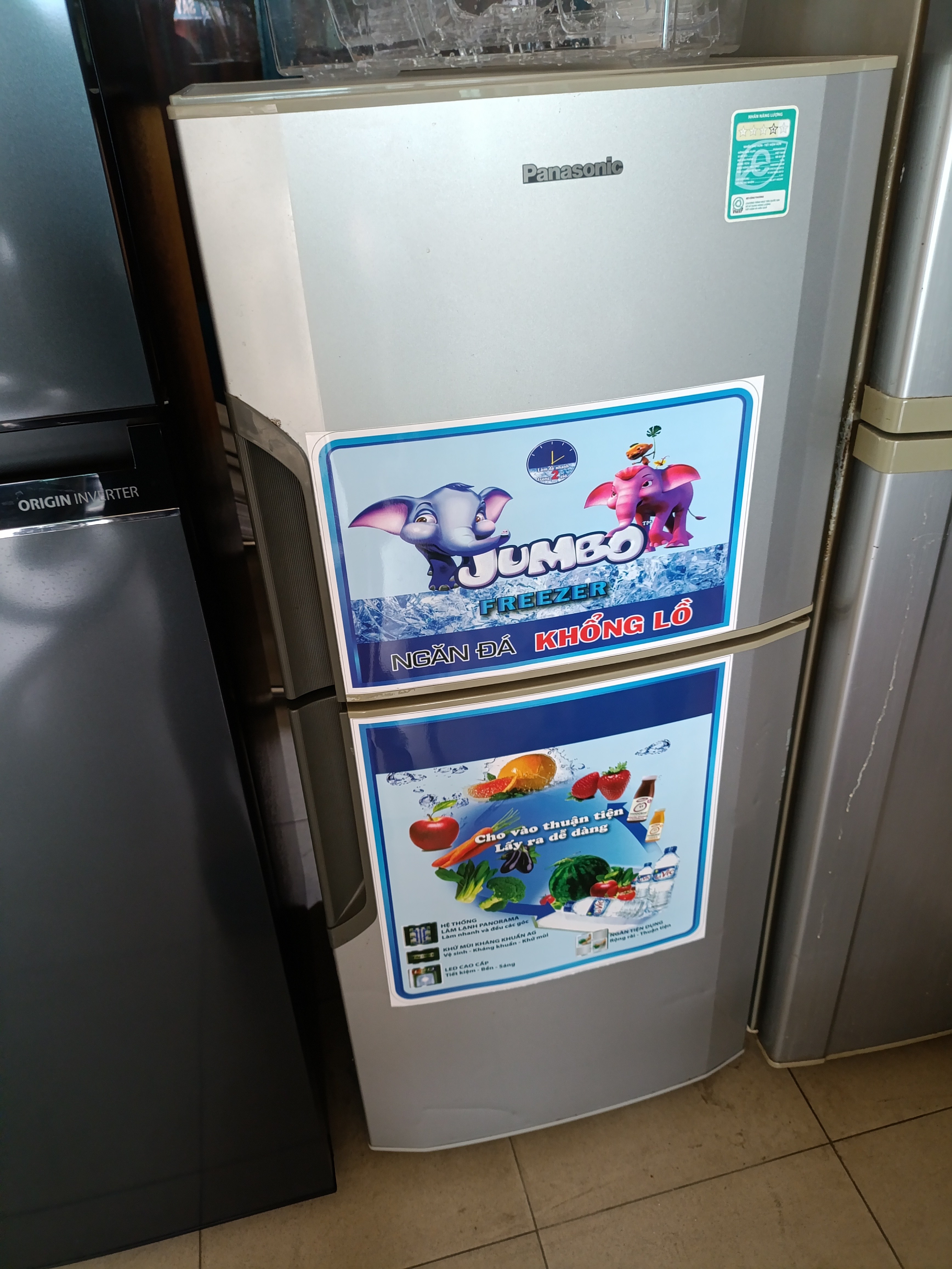 Tủ lạnh panasonic 152 lít NR-BJ176