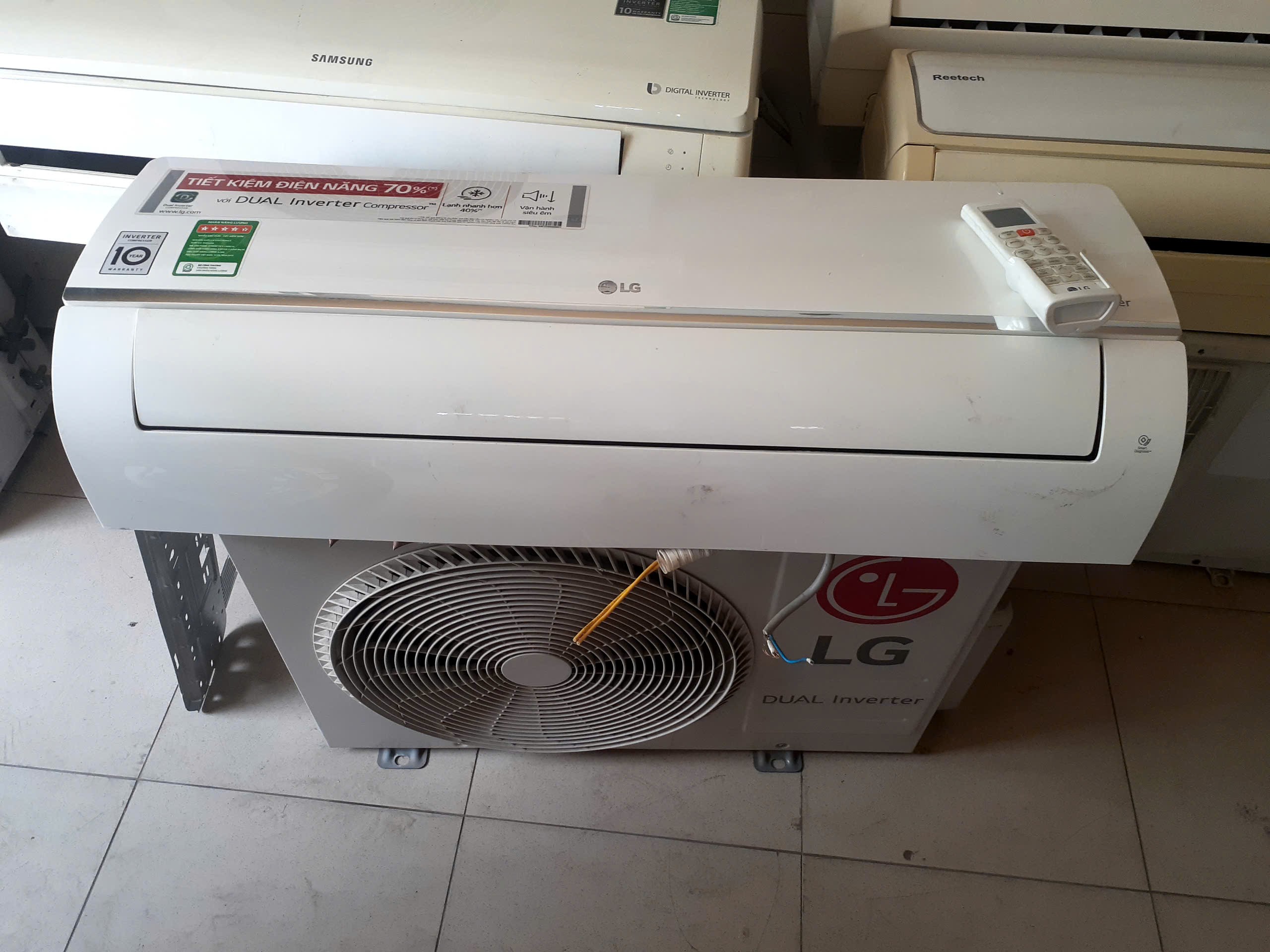 Máy lạnh LG inverter 1.5 ngựa gas 32