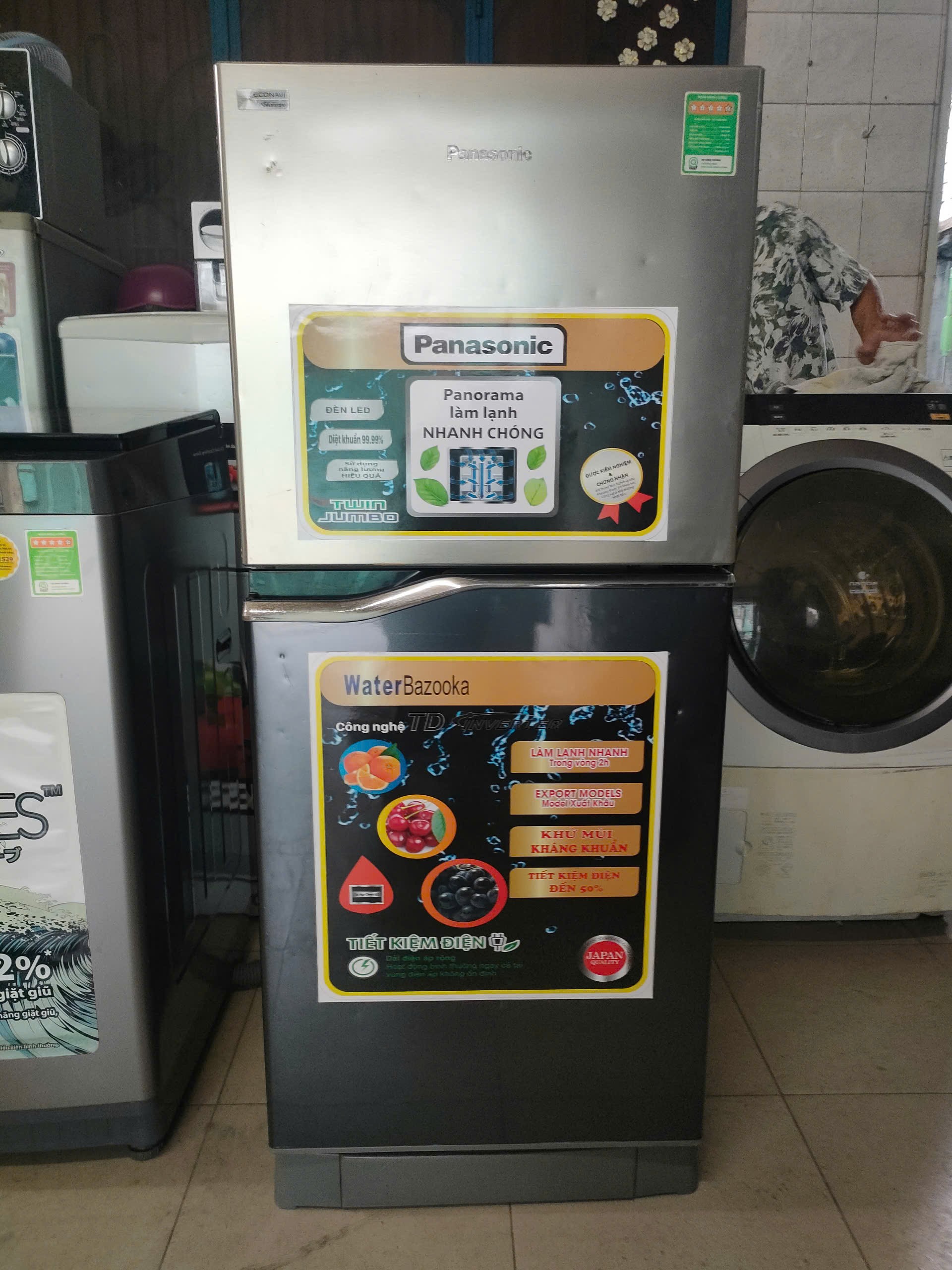 Tủ lạnh panasonic inverter 152 lít