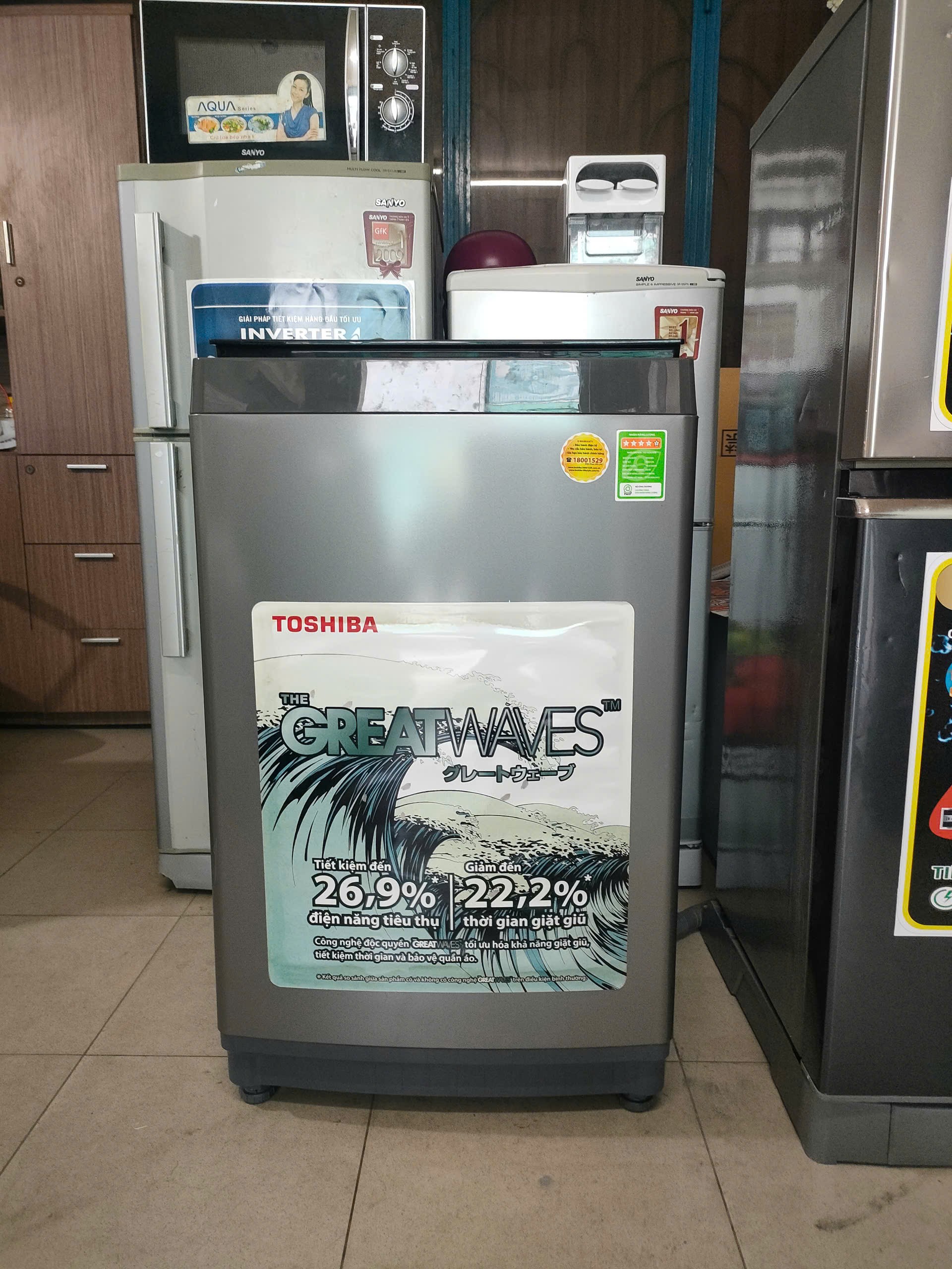 Máy giặt Toshiba 9kg