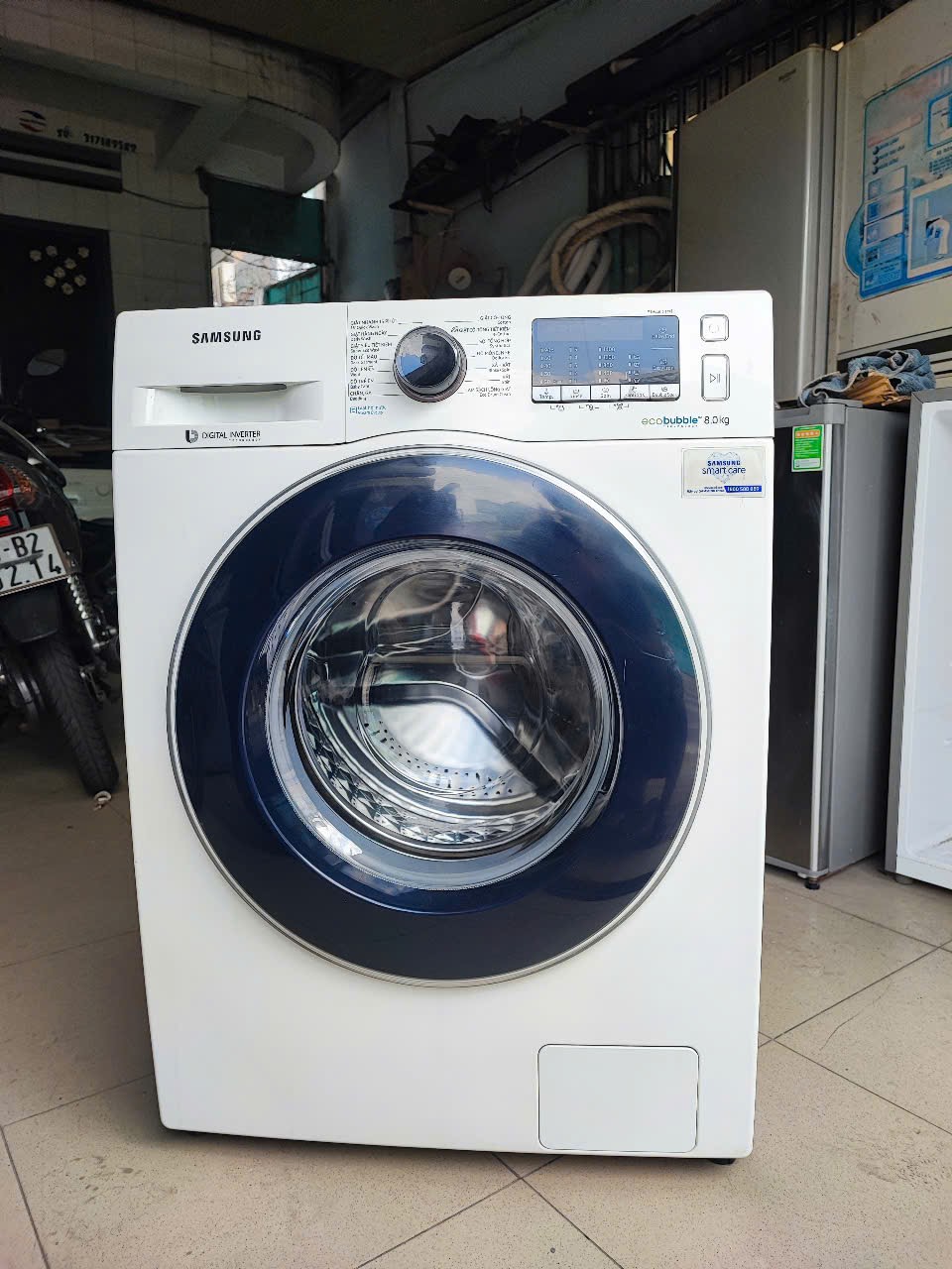 Máy giặt samsung inverter 8kg 