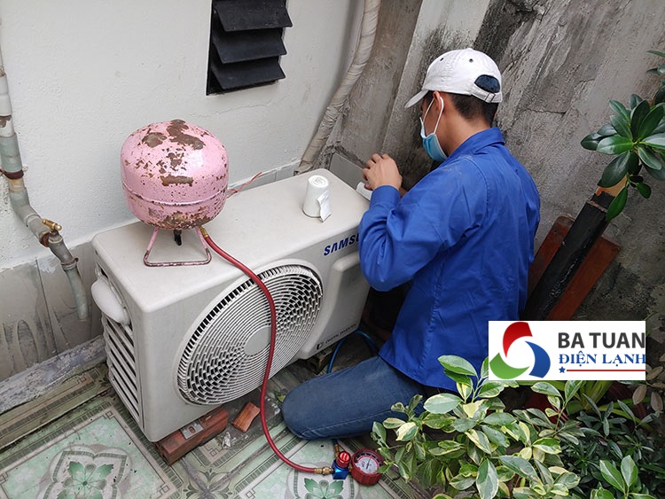 Nạp gas máy lạnh quận Bình Tân