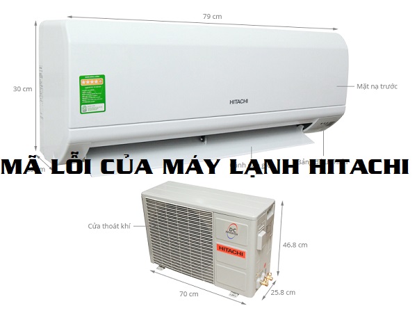 Bảng mã lỗi của máy lạnh Hitachi