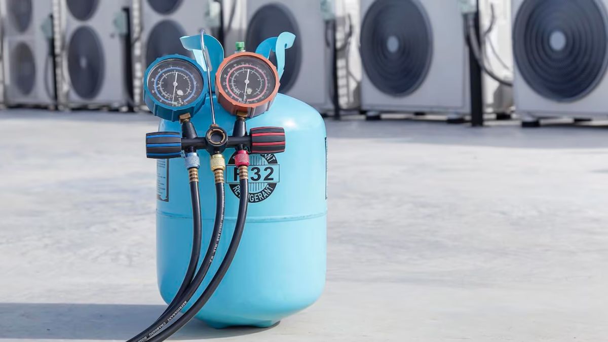 Bơm gas máy lạnh