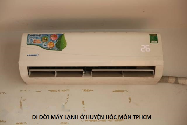 Di dời máy lạnh huyện hóc môn