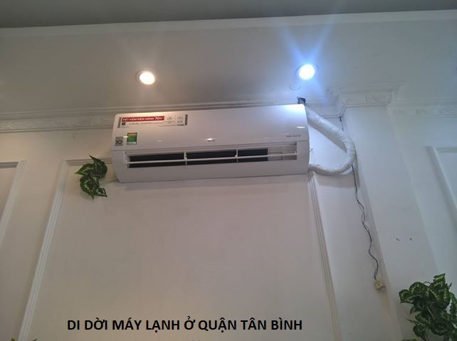 Di dời máy lạnh quận Tân Bình
