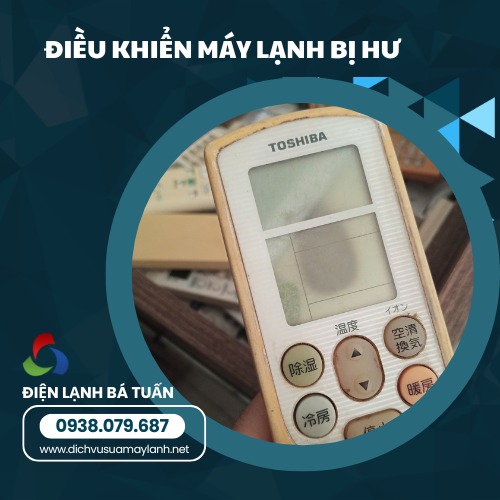 Máy lạnh không nhận tín hiệu điều khiển do hư remote – Nguyên nhân và cách xử lý nhanh tại nhà