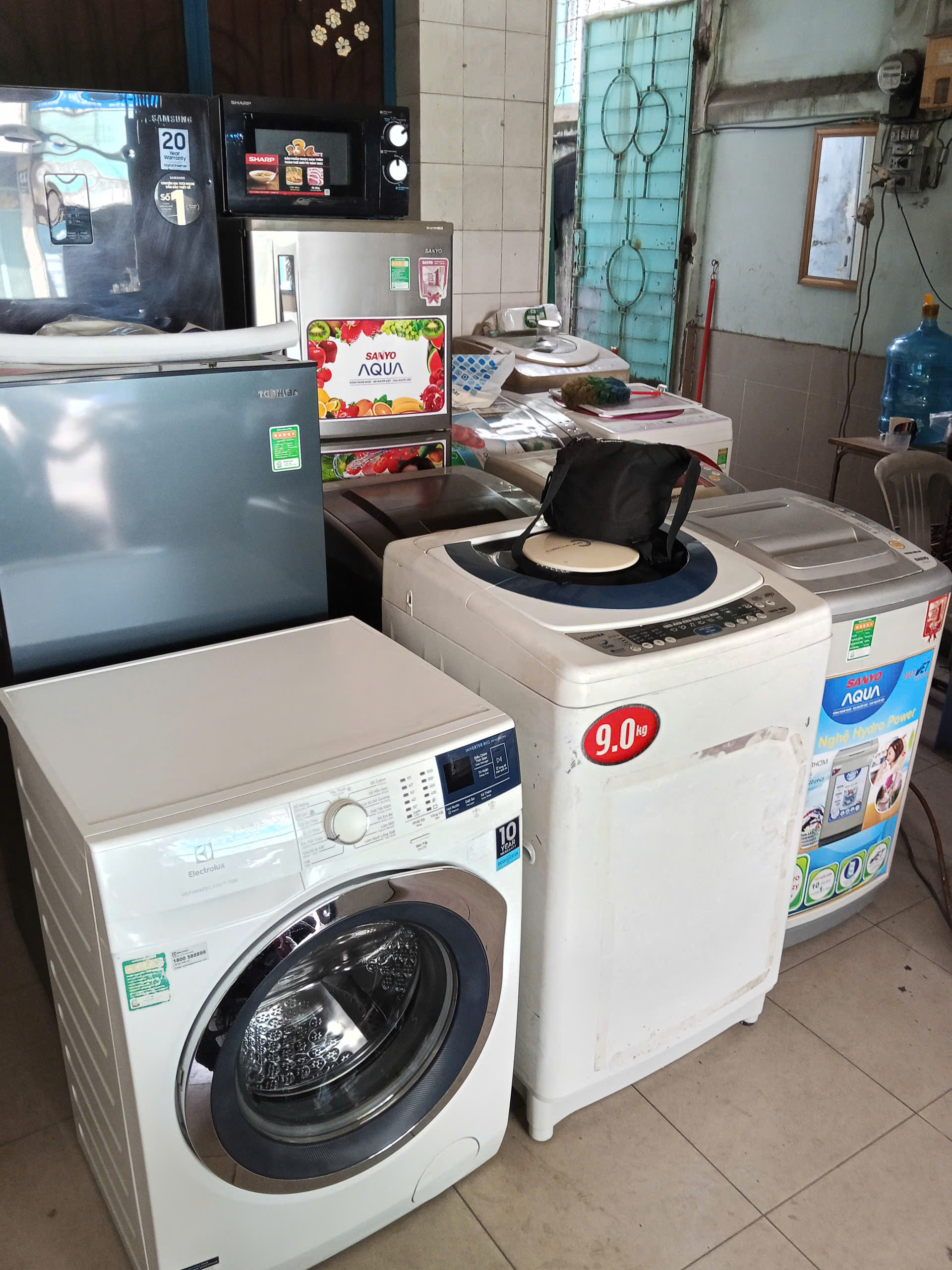 Thanh Lý Máy Giặt Cũ Giá Rẻ Chất Lượng Tốt