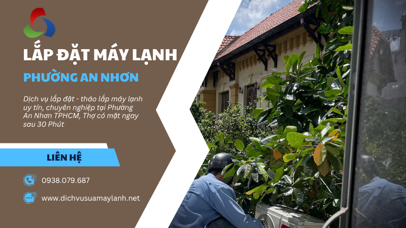 Lắp đặt máy lạnh Phường An Nhơn TPHCM