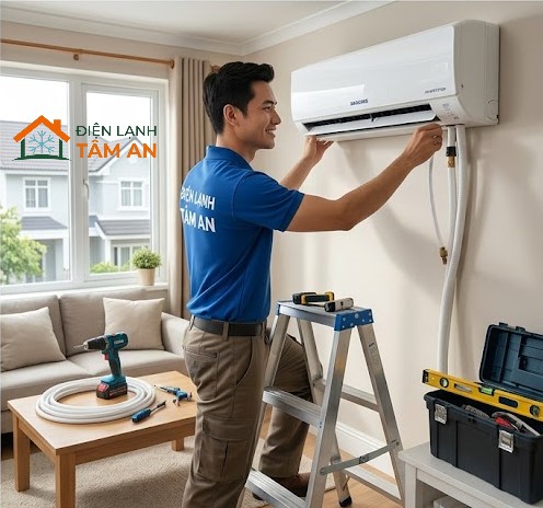 Bảo trì , lắp đặt máy lạnh Phường Bình Trưng TPHCM