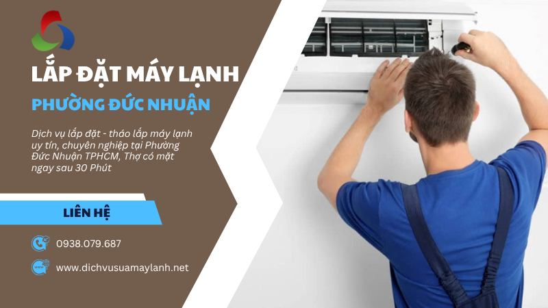 Lắp đặt máy lạnh Phường Đức Nhuận TPHCM