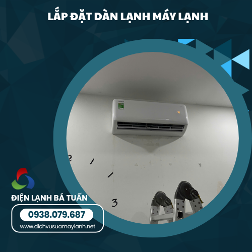 Cách lắp đặt máy lạnh đúng kỹ thuật