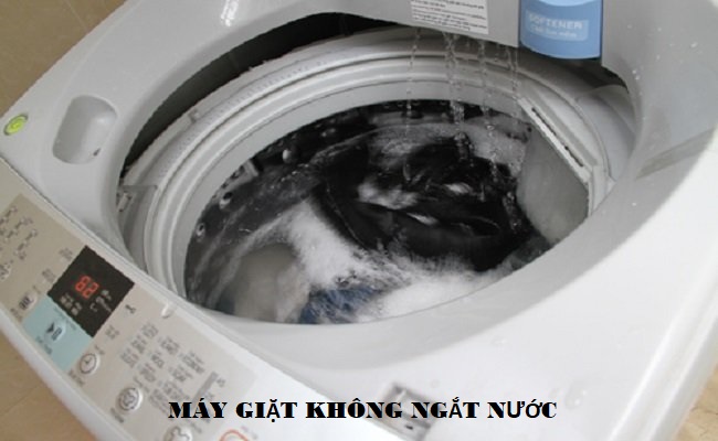 Các cách sửa máy giặt không ngắt nước