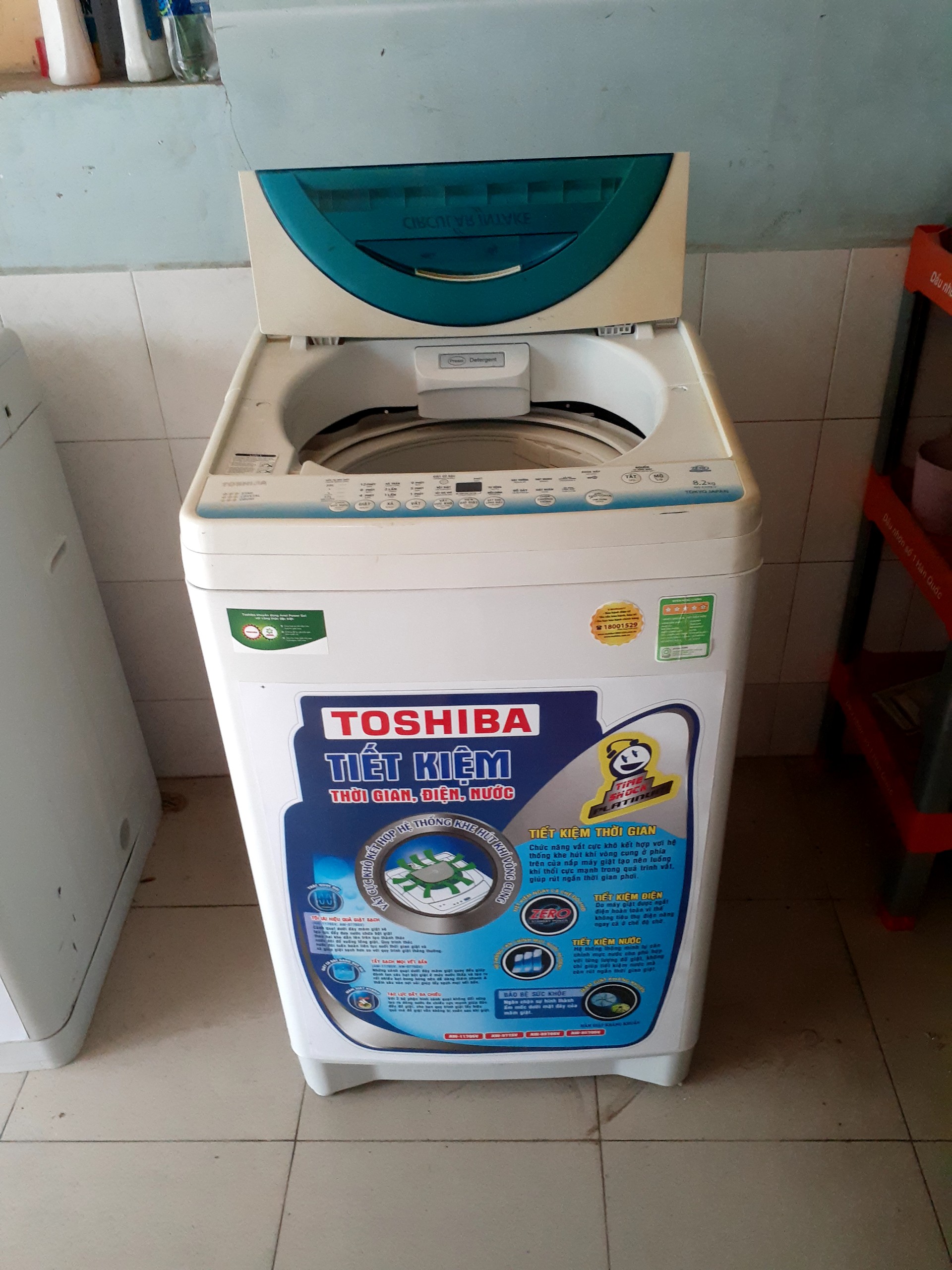 Máy giặt Toshiba 8.2kg