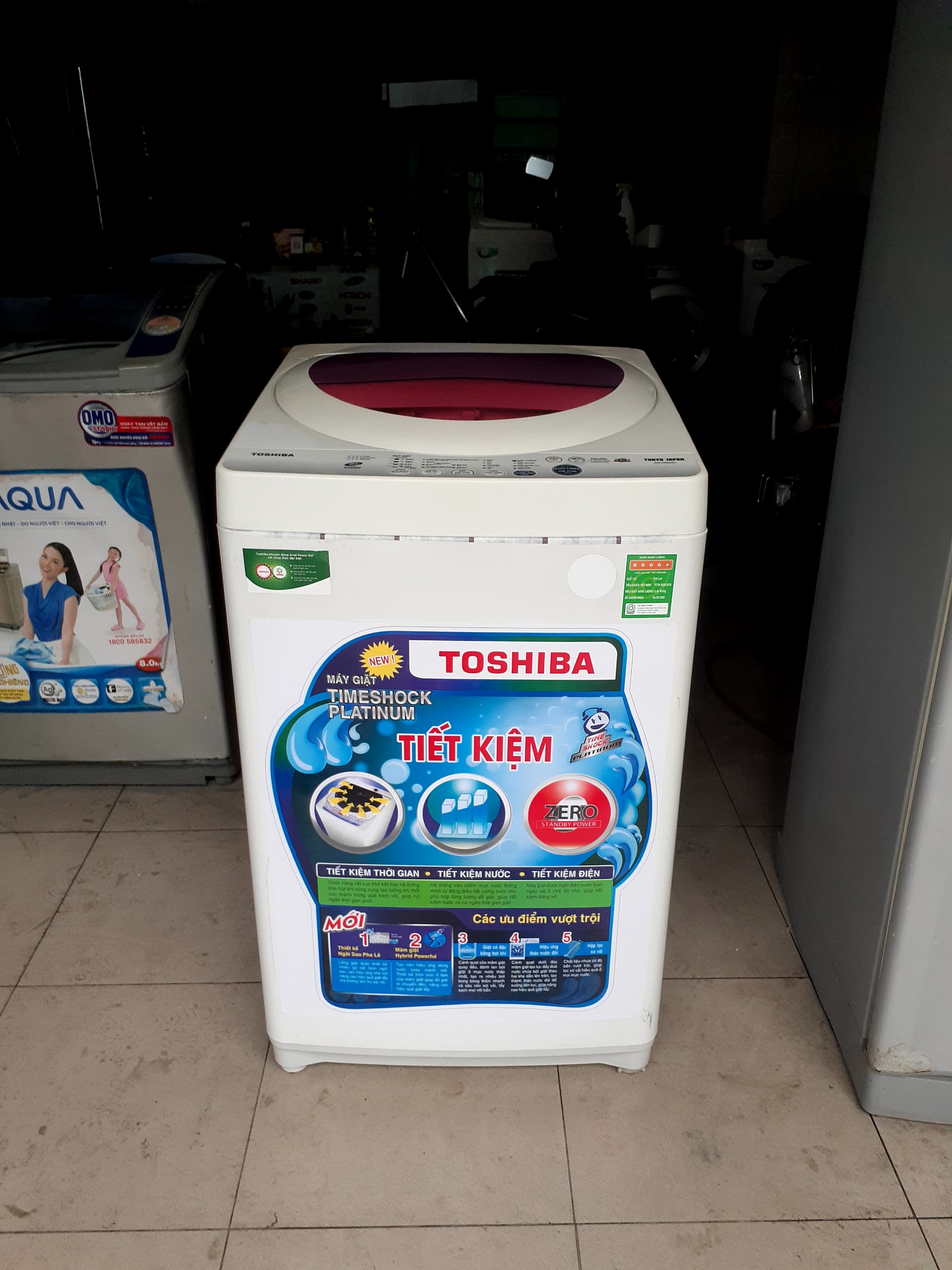 Máy giặt cũ Toshiba A800 7kg