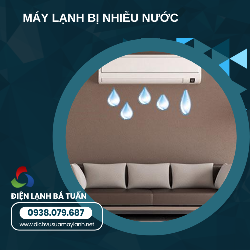 Nguyên nhân và cách xử lý máy lạnh bị nhiễu nước