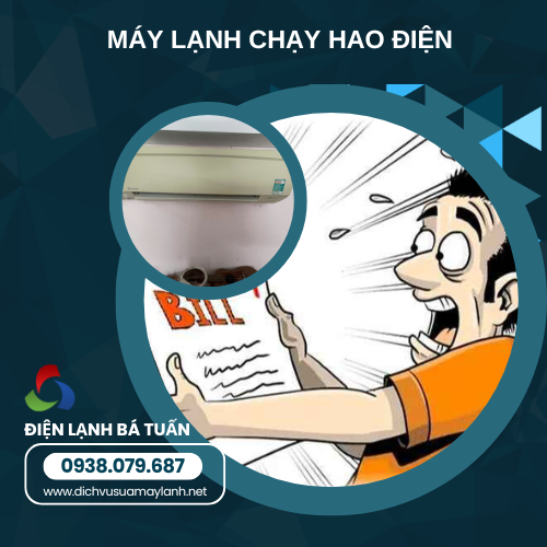 Nguyên nhân máy lạnh chạy hao điện, hóa đơn tiền điện tăng cao