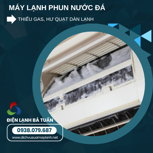 Máy Lạnh Phun Nước Đá: Nguyên Nhân & Cách Xử Lý Hiệu Quả