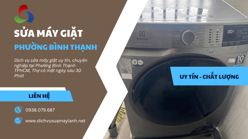 Sửa máy giặt Phường Bình Thạnh TPHCM