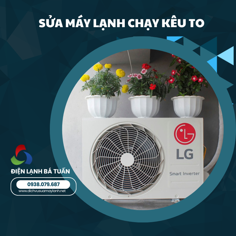 Xử lý máy lạnh chạy kêu: ù ù- rè rè- rít rít- lóc cóc- xè xè -cách cách