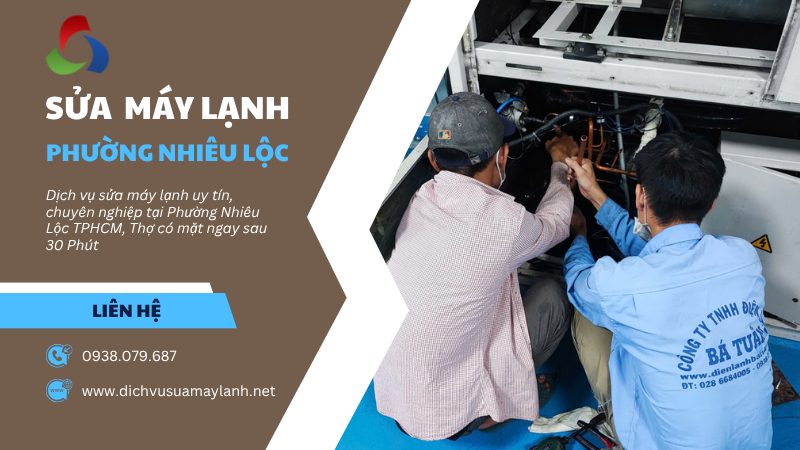 Sửa máy lạnh Phường Nhiêu Lộc TPHCM