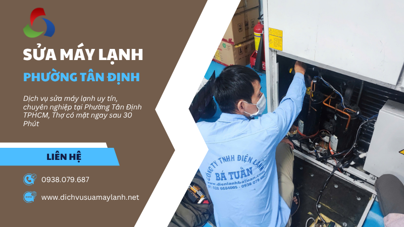 Sửa máy lạnh Phường Tân Định TPHCM