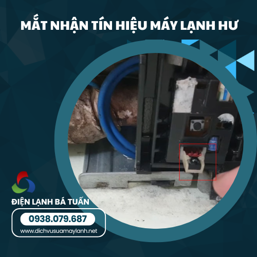 Máy lạnh hư mắt nhận tín hiệu trên bo mạch – Nguyên nhân & Cách xử lý