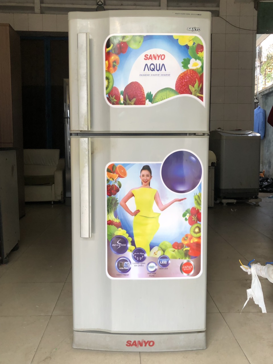 Tủ lạnh Sanyo Mini SR-5KR 50 lít - dienmayxanh.com