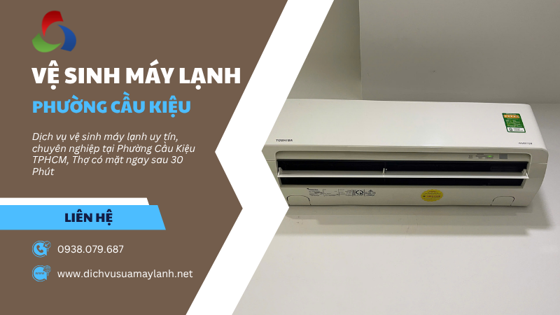 Vệ sinh máy lạnh Phường Cầu Kiệu TPHCM