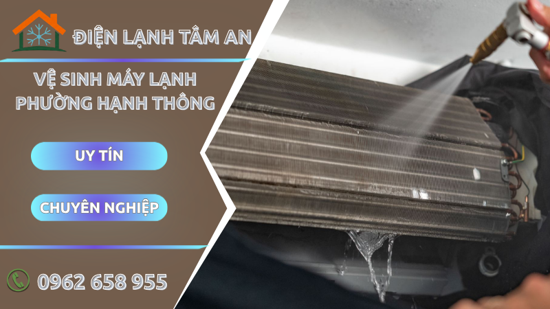 Vệ sinh máy lạnh Phường Hạnh Thông TPHCM