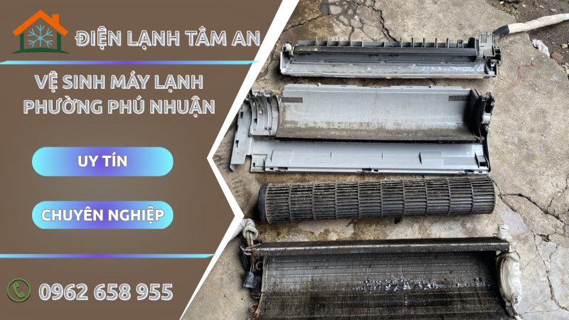 Vệ sinh máy lạnh Phường Phú Nhuận TPHCM